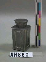 藏品(錫茶葉罐)的圖片